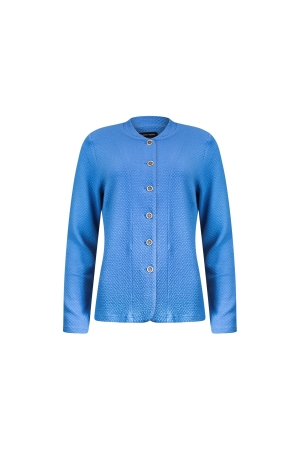 Sarto Fashion Jacket stand-up collar m772 cornflower