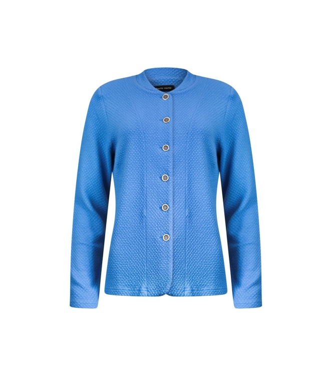 Sarto Fashion Jacket stand-up collar m772 cornflower