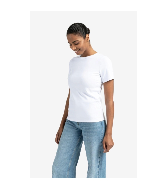 Yaya Crewneck T-shirt 00000 Pure white