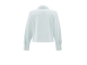 Yaya Cropped shirt with pocket 44104 Northern droplet grey