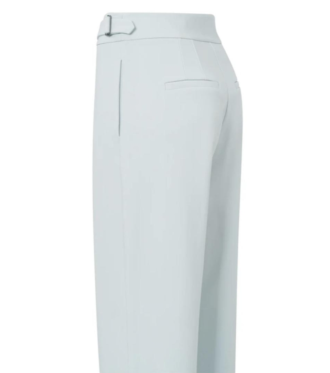 Yaya High waist straight leg pantal 44104 Northern droplet grey