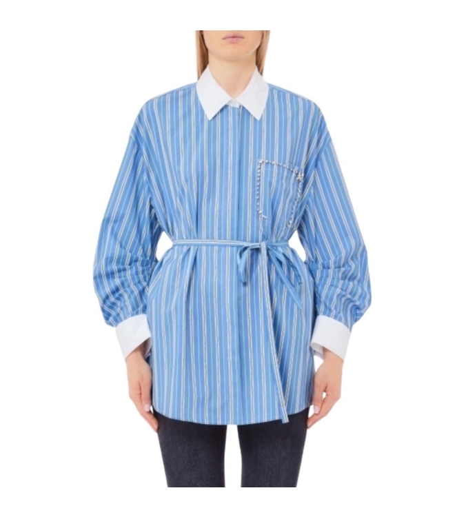 Liu Jo m9475 blu pencil stripes