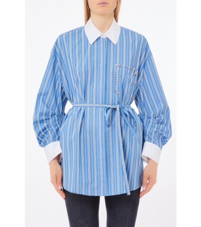 Liu Jo m9475 blu pencil stripes