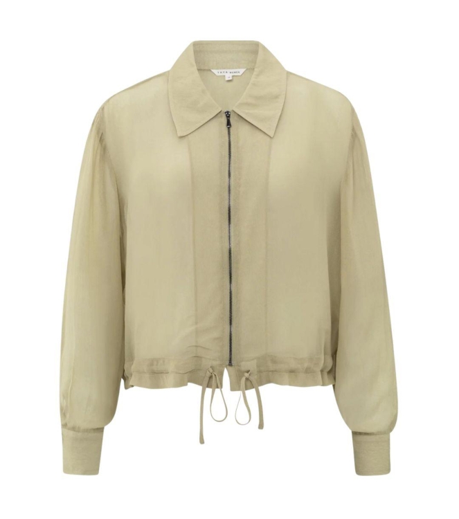 Yaya Blouse jacket with zipper