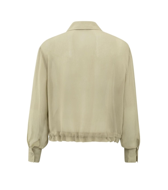 Yaya Blouse jacket with zipper