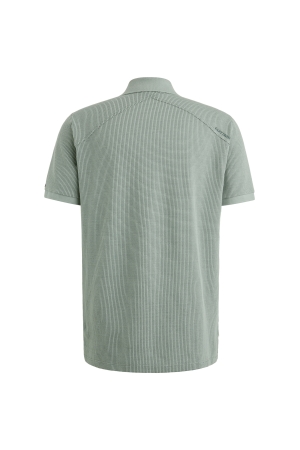 Cast Iron Short sleeve r-neck two tone waffl 5225 Slate