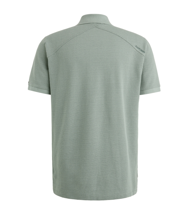 Cast Iron Short sleeve r-neck two tone waffl 5225 Slate