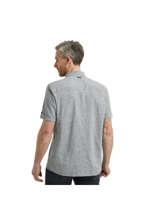 Vanguard Short Sleeve Shirt Linen Cotton bl 9076 Dark slate