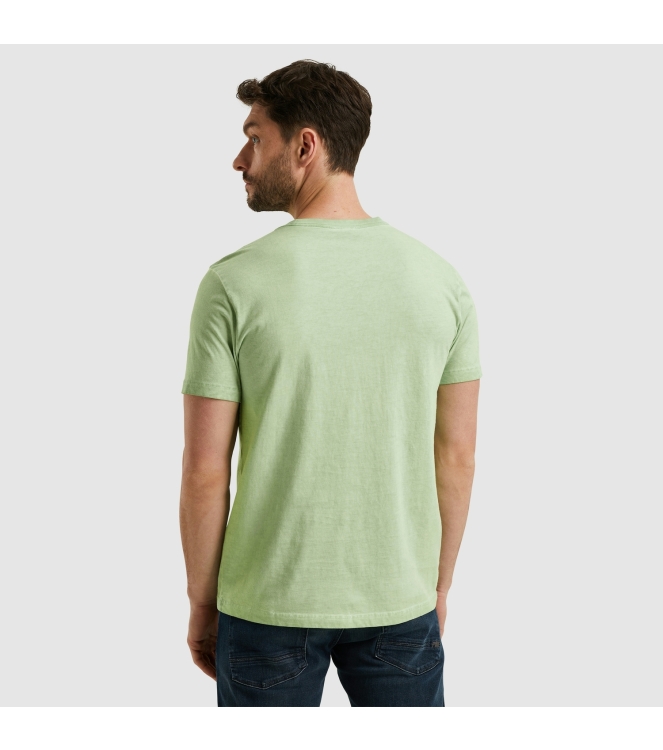 PME Legend Short sleeve r-neck single jersey 6258 Quiet green