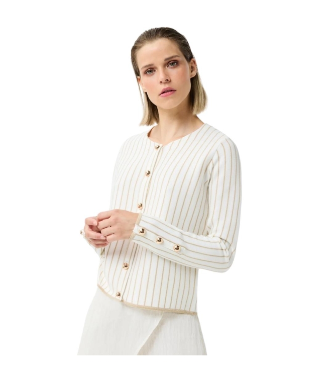 Leo en Ugo Top OWG Off-white/gold