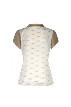 ZIP73 Top tulip sleeve mesh  710 Gold