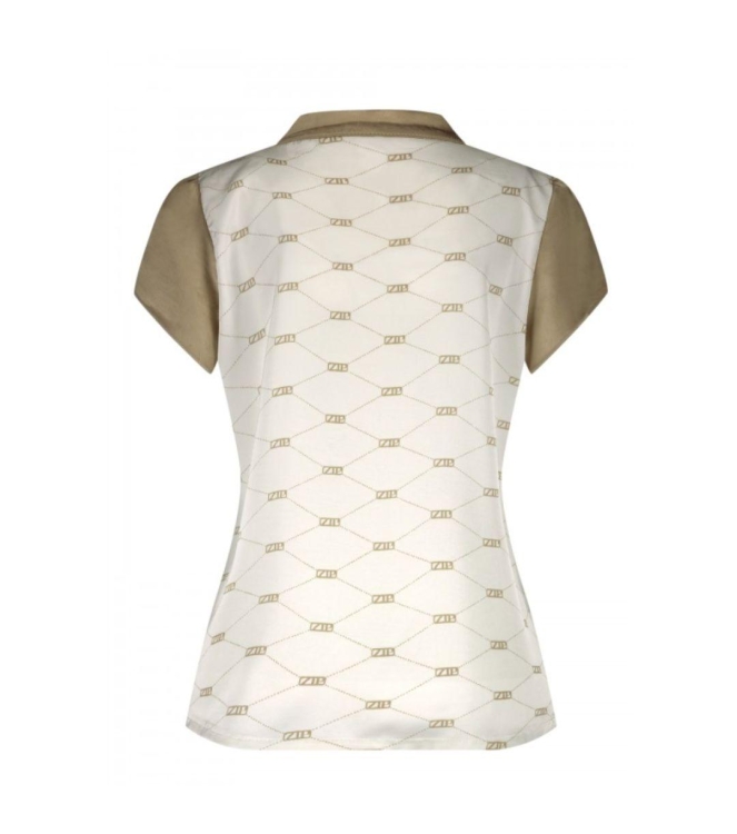 ZIP73 Top tulip sleeve mesh  710 Gold