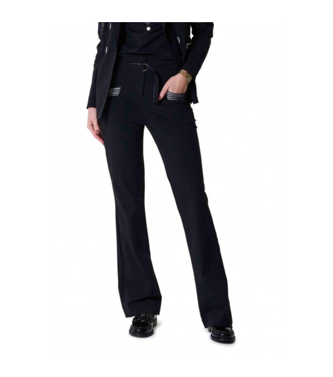ZIP73 Flair buckle mesh 001 Black