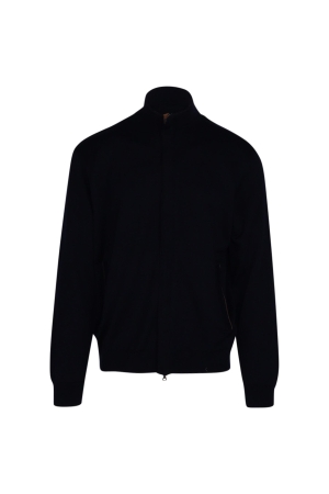 Paul and Shark Alcantara detals summer wool 050 Navy