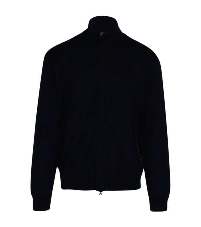 Paul and Shark Alcantara detals summer wool 050 Navy