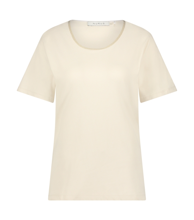 NUKUS Tirza Top Uni 9 sand