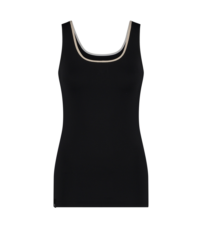 NUKUS Juba Singlet 169 black/gold