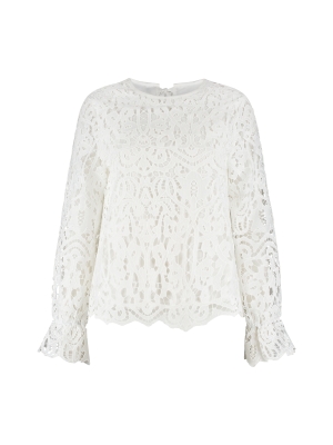 Studio Amaya Blouse WHITE BROD