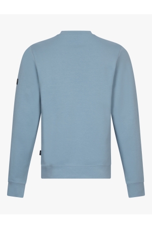 Cavallaro Celio R Neck Sweat 670000 Grey blue