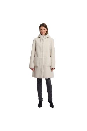 Rino en Pelle Reversible hooded coat 9030 birch
