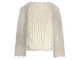 Tramontana Faux Fur Feather Jacket 1100 Off white