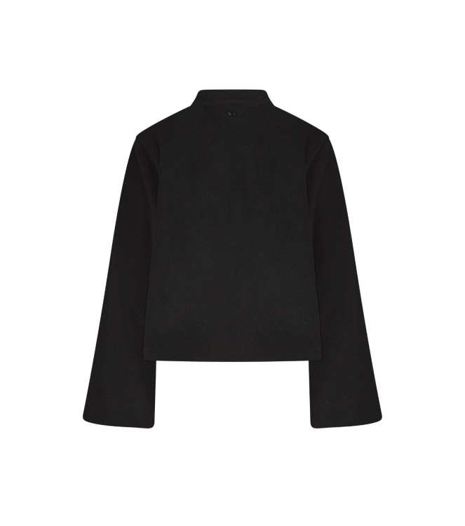 Tramontana Balloon-Shaped Bomber Jacket 009000 Black