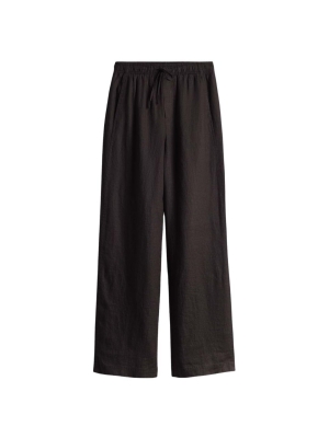 Opus Mileni linen 20024 Midnight brown