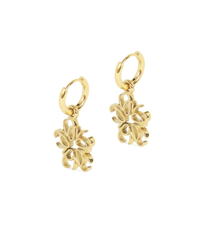 Josh V PARCY earrings 750 antique gold
