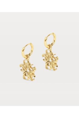 Josh V PARCY earrings 750 antique gold