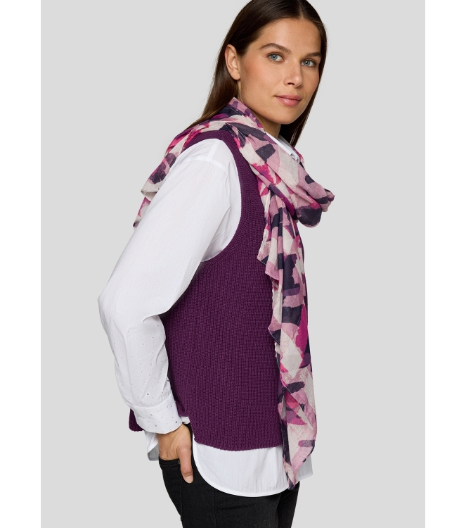 Rabe Schal 5287 Pflaume