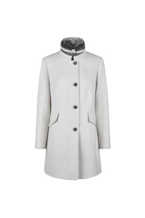 Lebek Jacke(Wolle)mit Webpelz 920 Grey