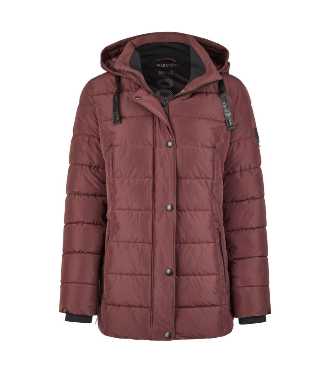 Lebek Jacke m. Kapuze 495 Burgund
