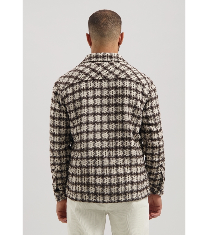 Dstrezzed Lino TC Overshirt 799 Dk brown