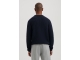 Dstrezzed Stef rib Crewneck 649 Dk navy