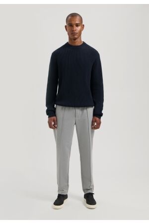 Dstrezzed Stef rib Crewneck 649 Dk navy