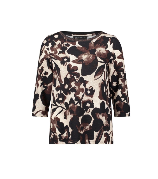 Betty Barclay Sweat Kurz 3/4 Arm 7875 Beige/brown