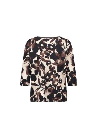 Betty Barclay Sweat Kurz 3/4 Arm 7875 Beige/brown