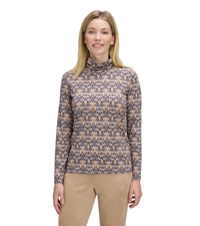 Betty Barclay Shirt Kurz 1/1 Arm 9876 Grey/beige