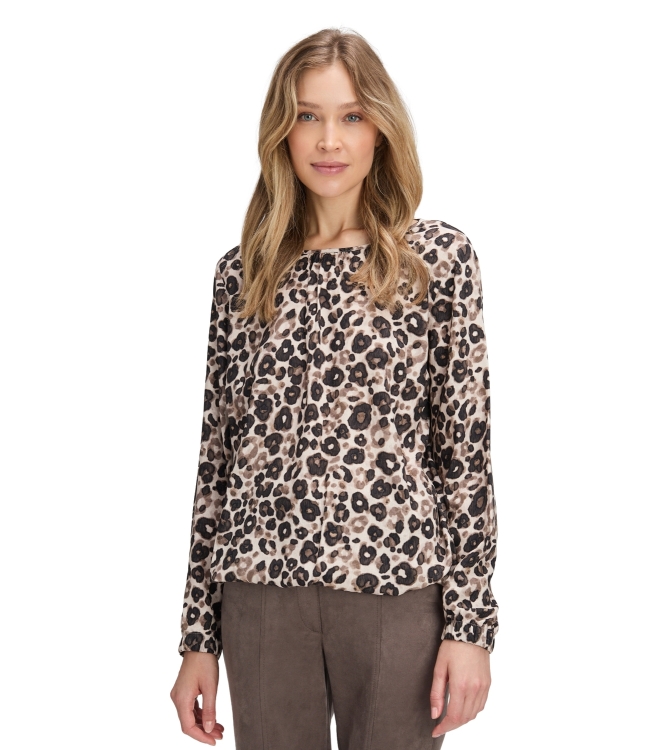 Betty Barclay Bluse Kurz 1/1 Arm 7873 Taupe/beige