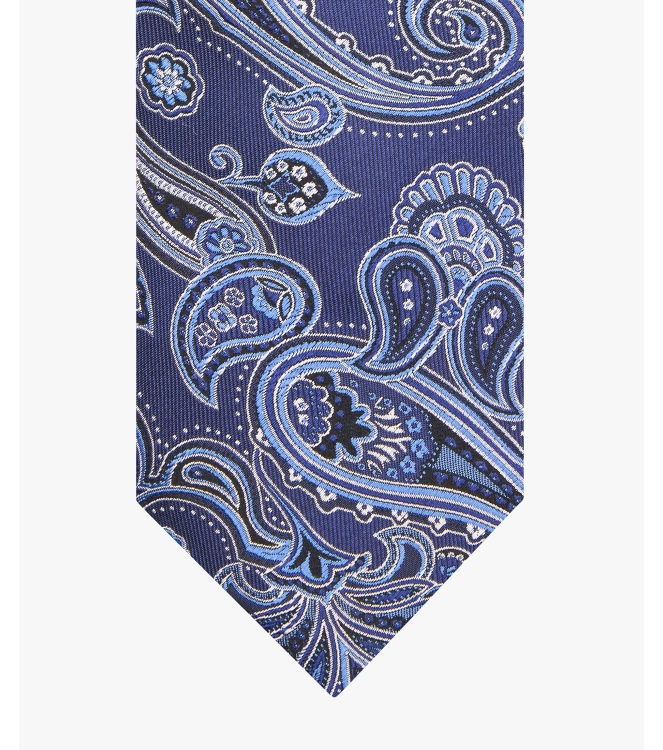 Profuomo TIE SILK WOVEN NAVY Pnavy