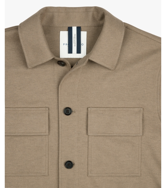 Profuomo OVERSHIRT CUTAWAY BEIGE Fbeige