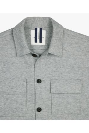 Profuomo OVERSHIRT CUTAWAY L.GREY C1 light grey