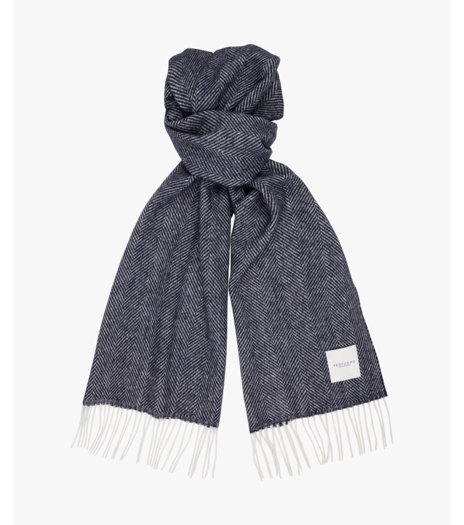 Profuomo SCARF LAMBSWOOL  NAVY P Navy
