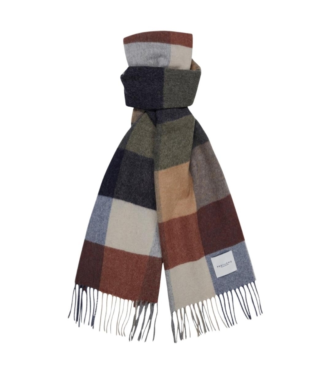 Profuomo SCARF LAMBSWOOL  RUST Y Rust