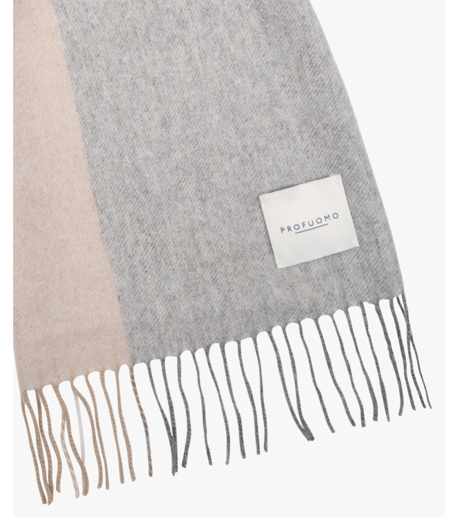 Profuomo SCARF LAMBSWOOL  GREY C Grey