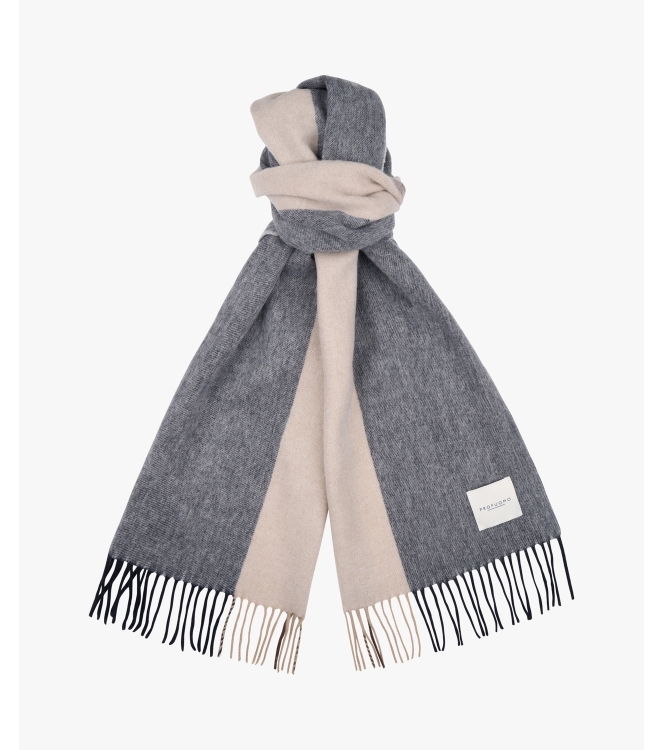 Profuomo SCARF LAMBSWOOL  NAVY P Navy