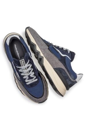 Floris van Bommel Floris Sport DarkBlue Suede Darkblue