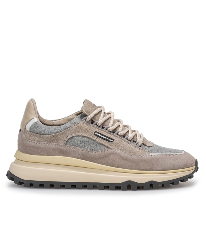 Floris van Bommel Floris Sport LightBrown Suede Lightbrown