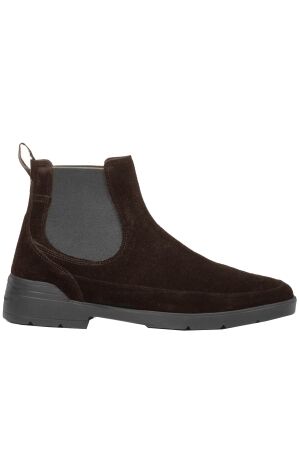 Floris van Bommel Floris Casual DarkBrown Suede Dark brown