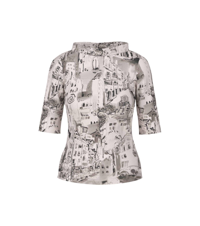 MarcCain Collections T-Shirt 182 Smoke